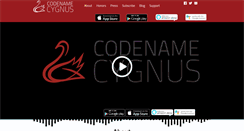 Desktop Screenshot of codenamecygnus.com